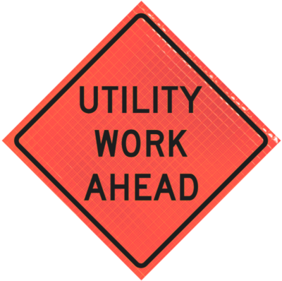 48-SBO-4LEX-UWA-1.png | Utility Work Ahead (w21-7) 48" Super Bright™ Roll-up