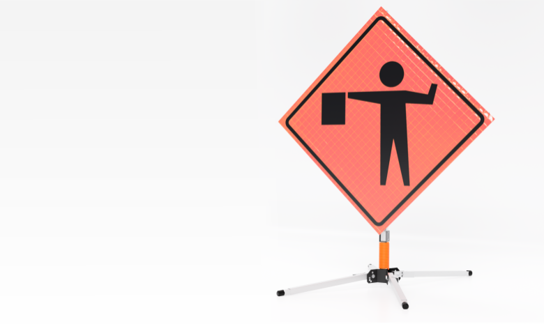 30TRI Tripod Sign Stand – MDI Traffic Control Products