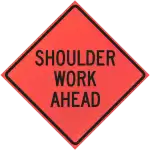 shoulder work ahead