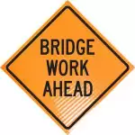 bridge work ahead