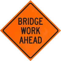 bridge work ahead