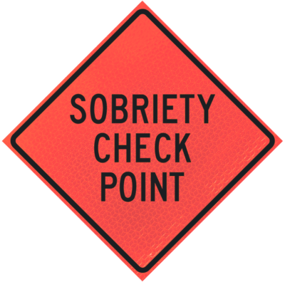48-MARO-4LEX-SCA.png Sobriety Check Point 48" Marathon™ Roll-up Sign | Sobriety Check Point 48" Marathon™ Roll-up Sign