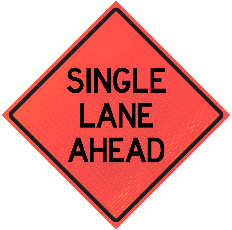 marathon roll up sign
