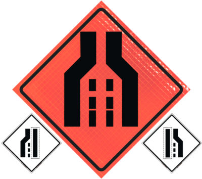 Dual Lane Reduction Roll-up