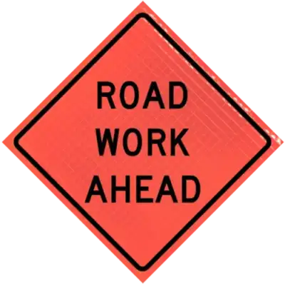 36-SBO-4LEX-RWA road work ahead sign