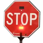 LED STOP STOP PADDLE