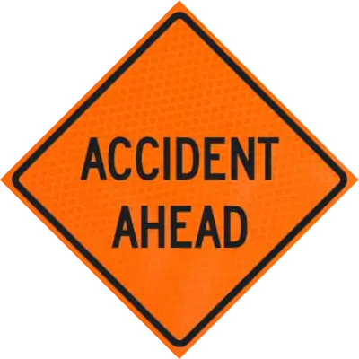 accident ahead