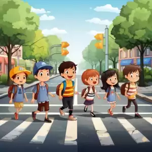 Crosswalk and School Zone