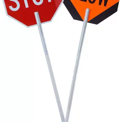 Flagging Signs, Staffs, and Flagger Stands for Work Zone Safety Flagging Signs Flagging Signs